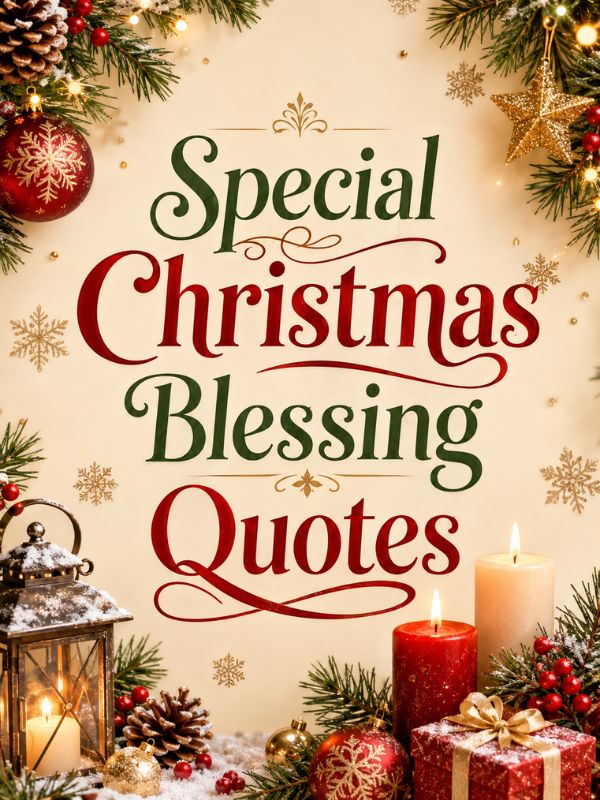 Special Christmas Blessing Quotes