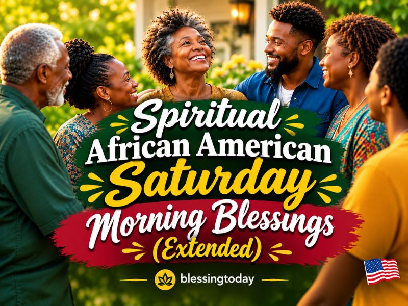 Spiritual African American Saturday Morning Blessings (Extended)