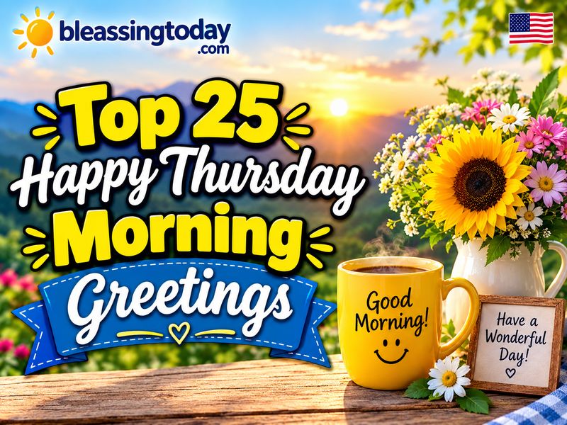 Top 25 Happy Thursday Morning Greetings