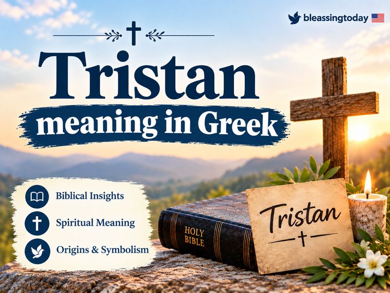 Tristan meaning in Greek