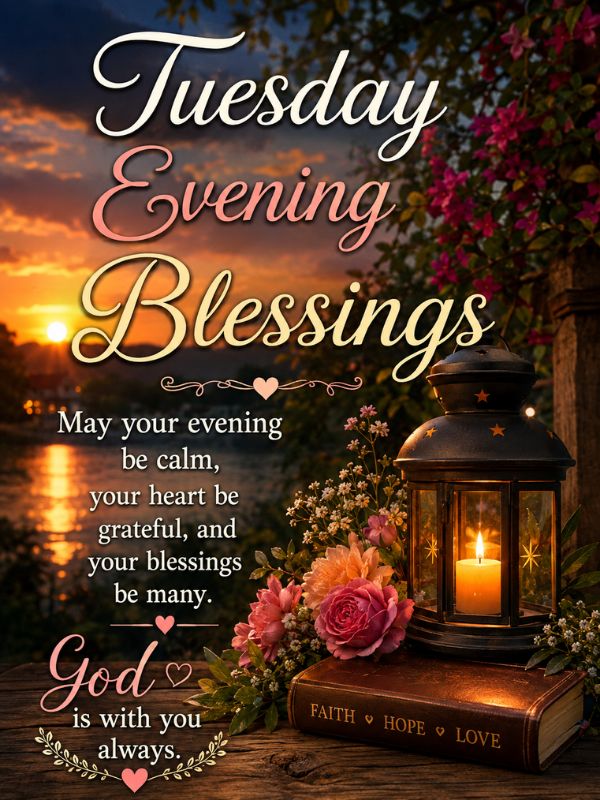 Tuesday Evening Blessings