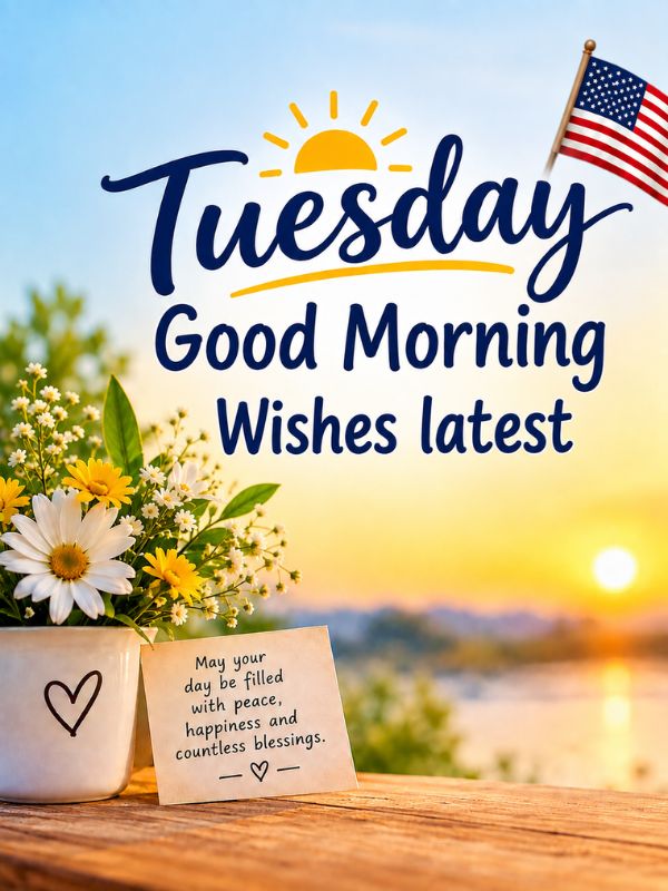 Tuesday Good Morning Wishes latest