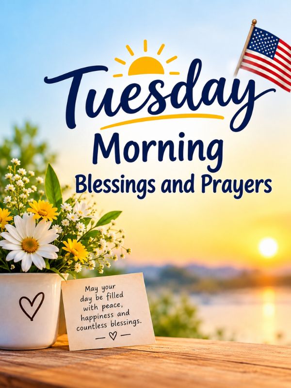 Tuesday Morning Blessings and Prayers