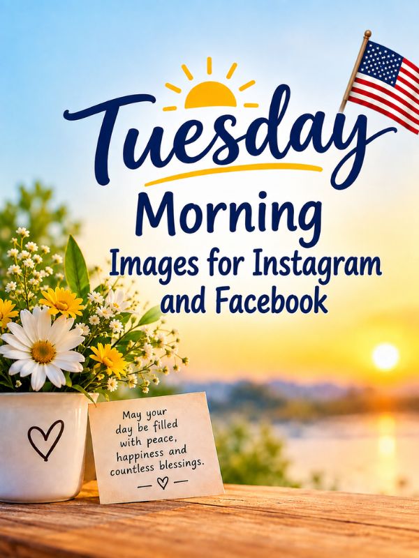 Tuesday Morning Images for Instagram and Facebook