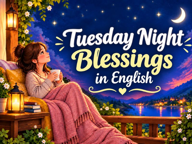 _Tuesday Night Blessings in English