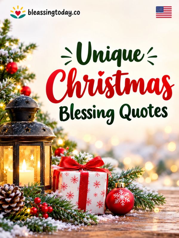 Unique Christmas Blessing Quotes