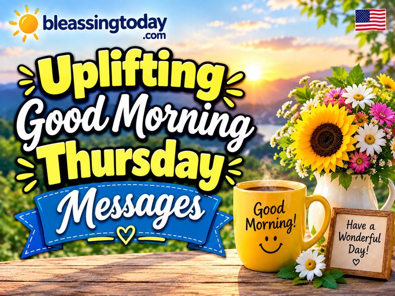 Uplifting Good Morning Thursday Messages