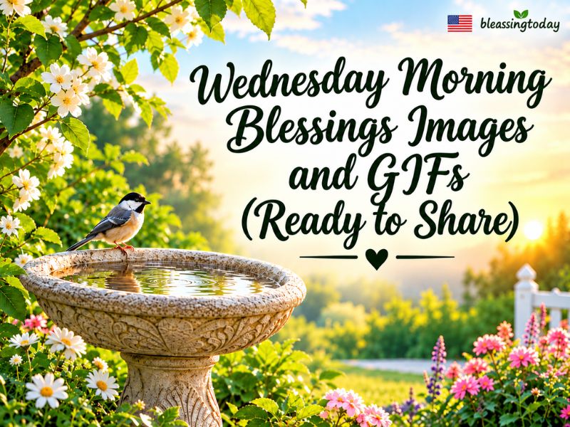 Wednesday Morning Blessings Images and GIFs (Ready to Share)