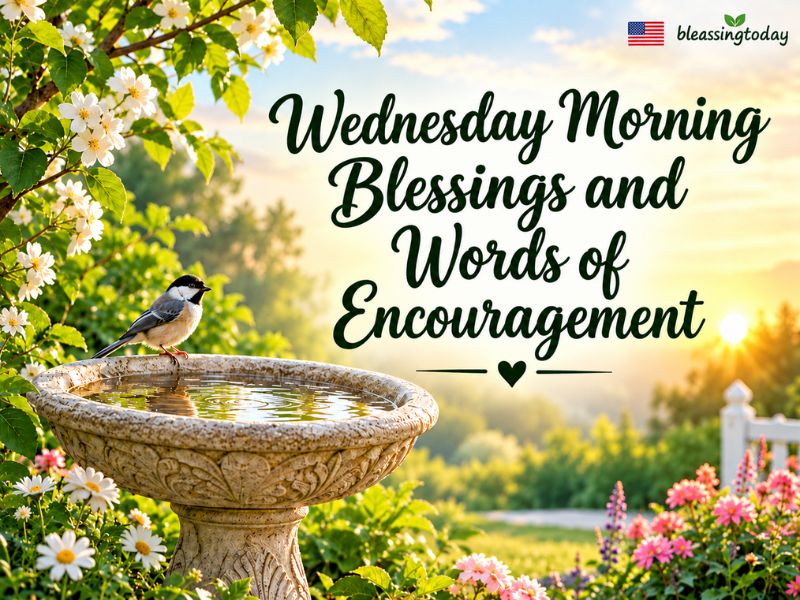 Wednesday Morning Blessings and Words of Encouragement