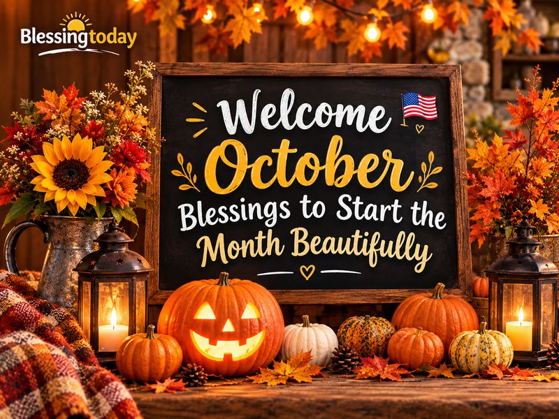 _Welcome October Blessings to Start the Month Beautifully