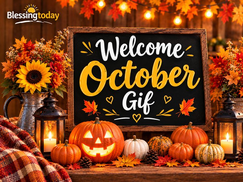 _Welcome October Gif