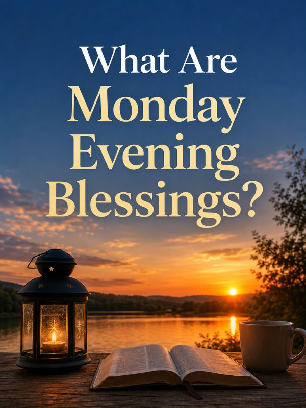 What Are Monday Evening Blessings