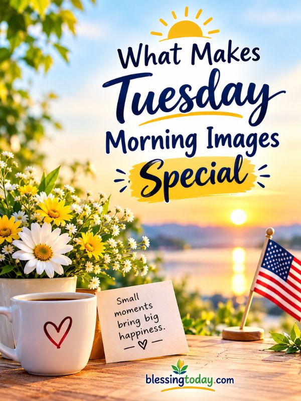 What Makes Tuesday Morning Images Special