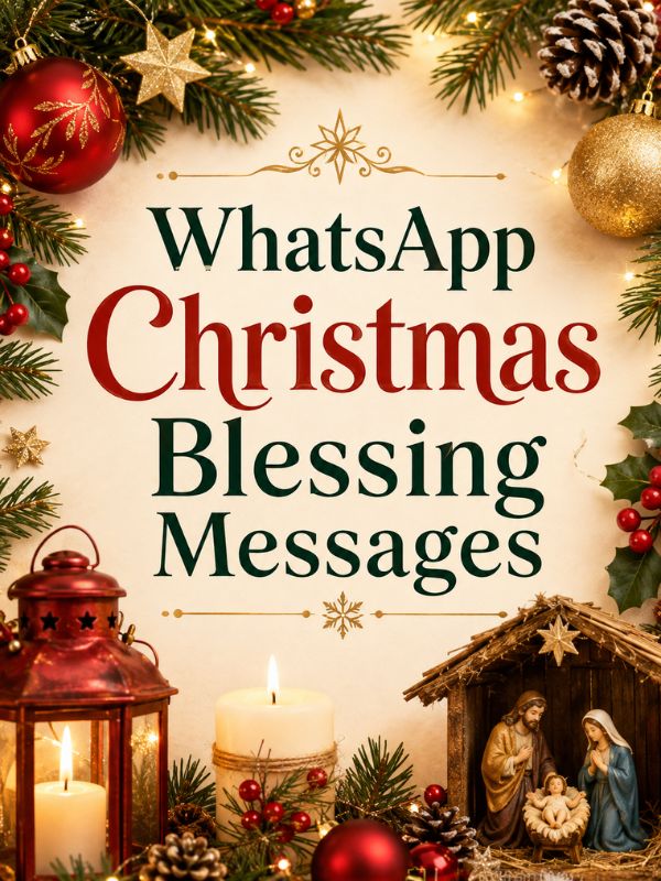 WhatsApp Christmas Blessing Messages
