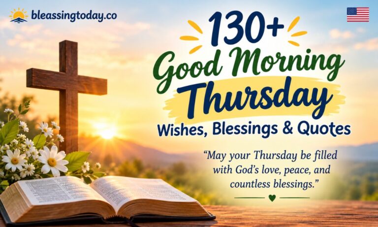 130+ Good Morning Thursday Wishes, Blessings & Quotes