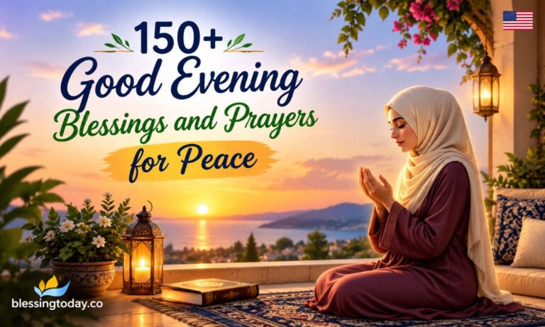 150+ Good Evening Blessings and Prayers for Peace