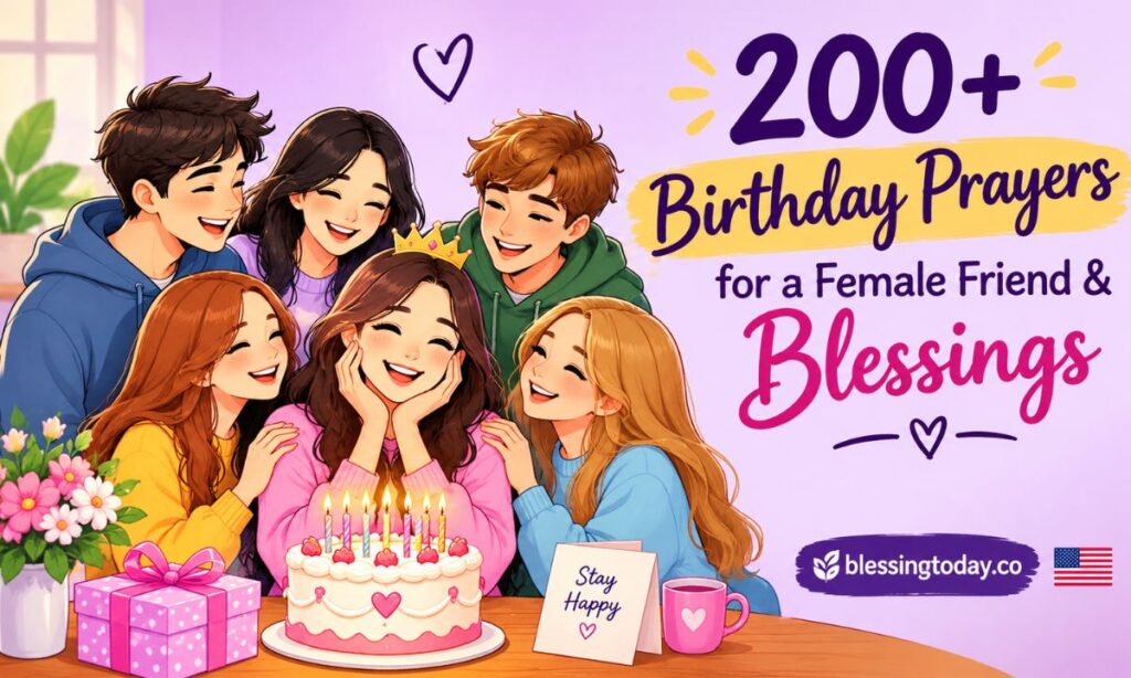 200+ Birthday Prayers for a Female Friend & Blessings
