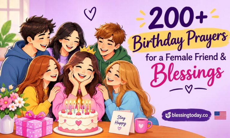 200+ Birthday Prayers for a Female Friend & Blessings