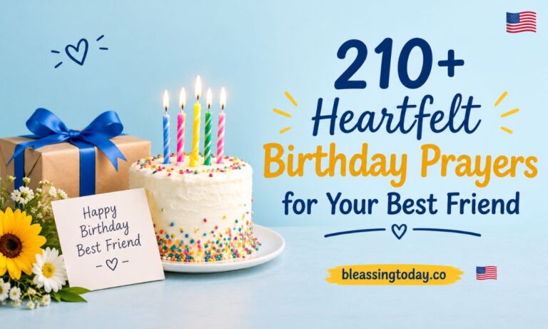 210+ Heartfelt Birthday Prayers for Your Best Friend