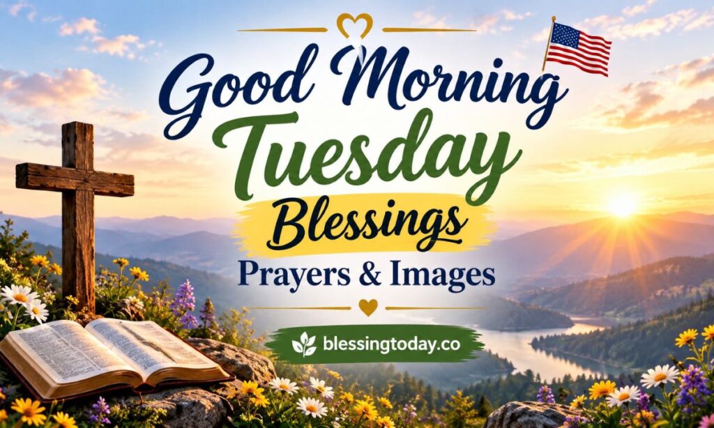 _250+ Good Morning Tuesday Blessings, Prayers & Images