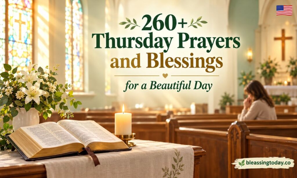 260+ Thursday Prayers and Blessings for a Beautiful Day
