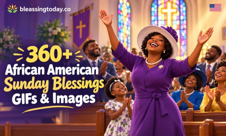 _360+ African American Sunday Blessings GIFs & Images