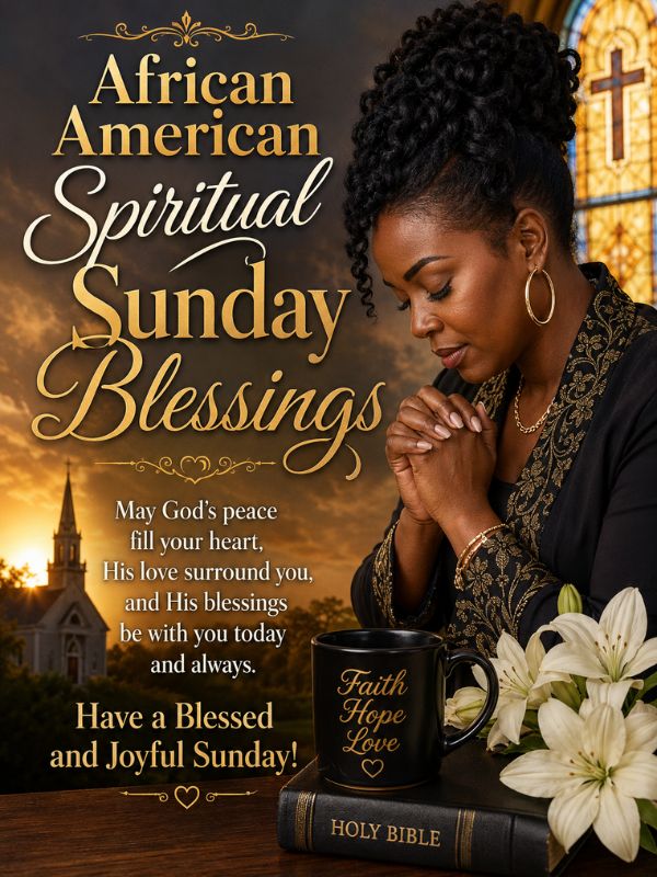 African American Spiritual Sunday Blessings