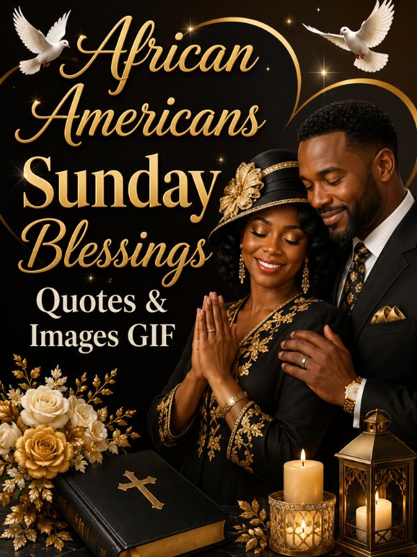 African Americans Sunday Blessings Quotes & Images GIF