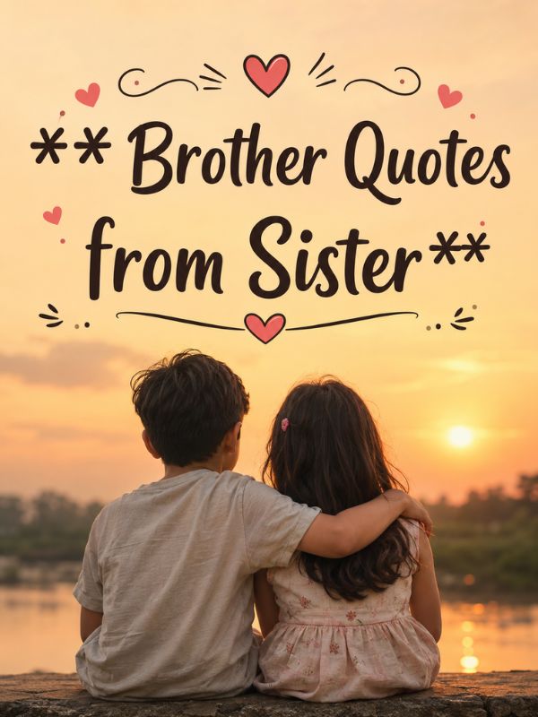Brother Quotes from Sister