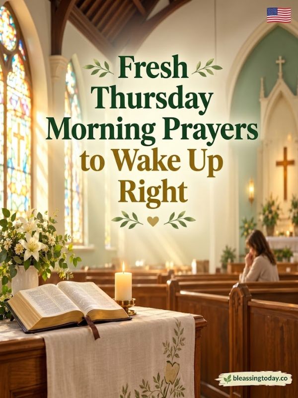 Fresh Thursday Morning Prayers to Wake Up Right