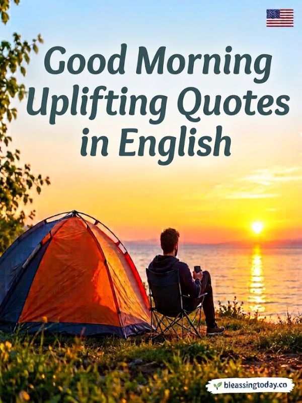 Good Morning Uplifting Quotes in English