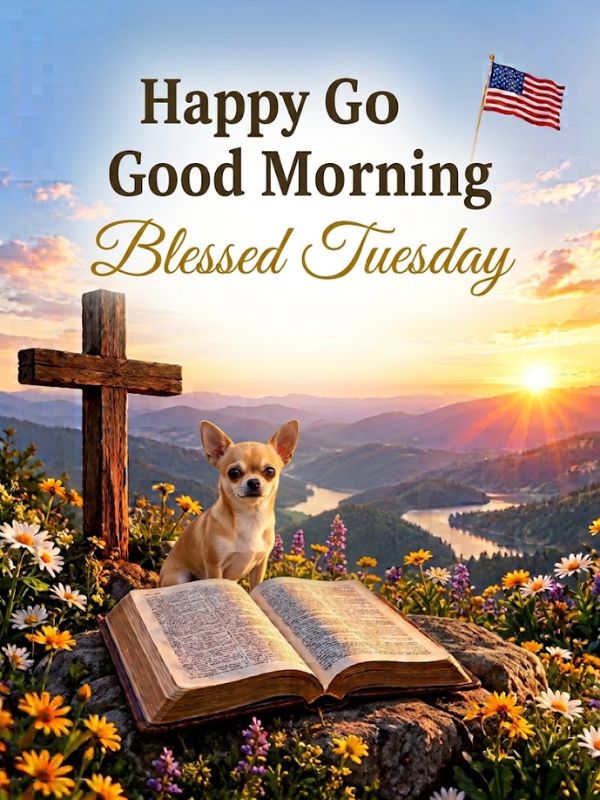 Happy Good Morning Blessed Tuesday