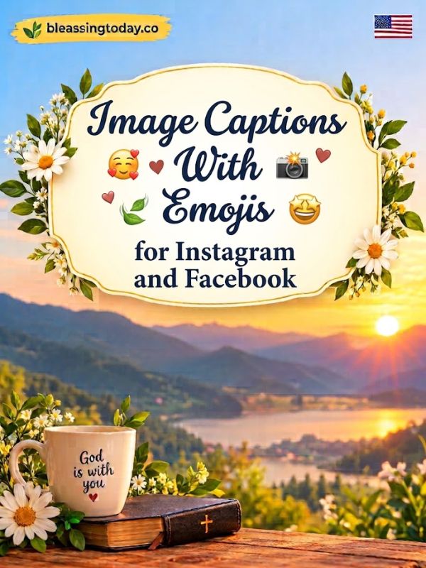 Image Captions With Emojis for Instagram and Facebook