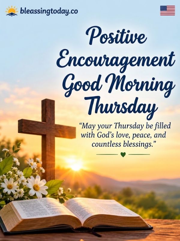 Positive Encouragement Good Morning Thursday