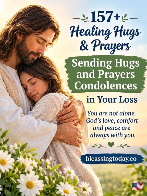 Sending Hugs and Prayers Condolences