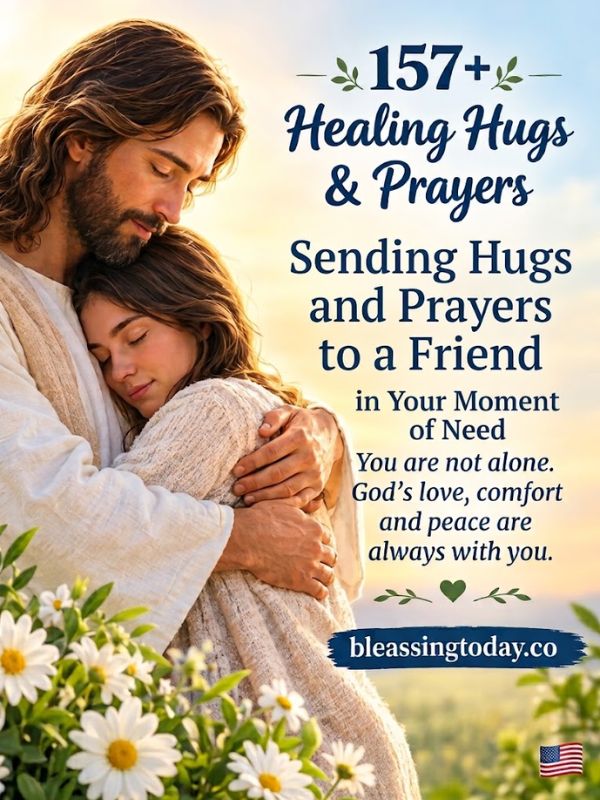 Sending Hugs and Prayers to a Friend