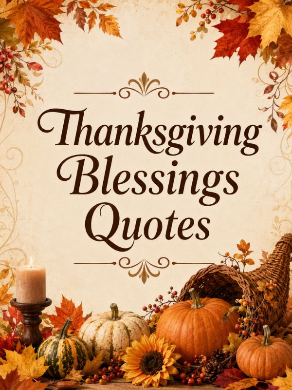 Thanksgiving Blessings Quotes