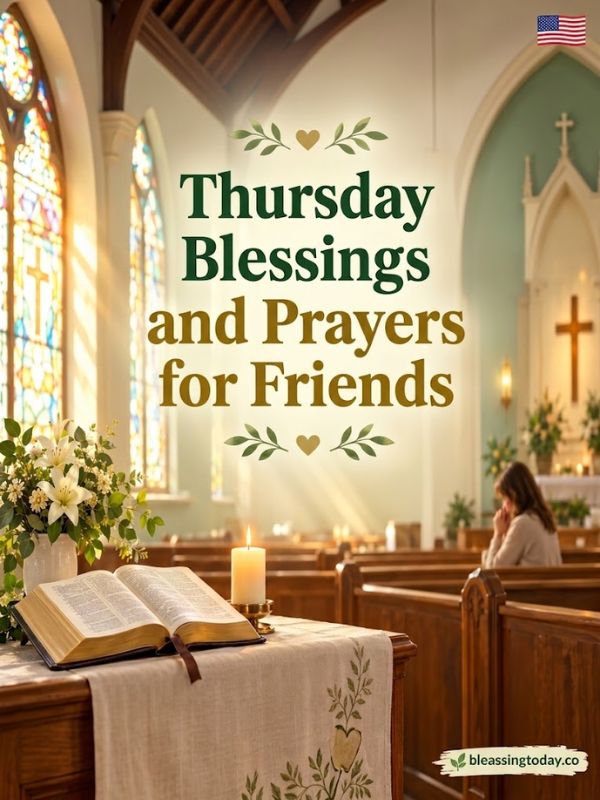 Thursday Blessings and Prayers for Friends
