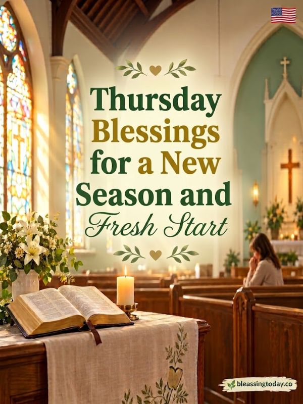 Thursday Blessings for a New Season and Fresh Start