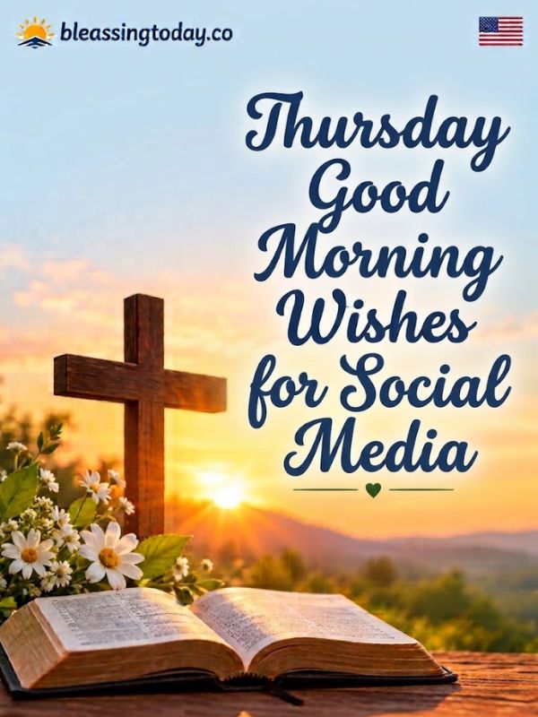 Thursday Good Morning Wishes for Social Media